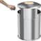 Hls Commercial 50 gal Round Outdoor Can, Silver, Open Top, Stainless Steel, 21.7 in HLS50DSI - alternate 12